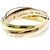 Anel Cartier Trinity em Ouro 18K Dourado - vista 7
