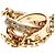 Collar Cartier Baby Love Diamantes Dorado - vista 11