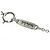 Autre Marque Tiffany Key Diamantenhalskette Silber Golden - Ansicht 13