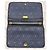 Christian Dior Pochette Logo in pelle nera Nero - vista 2