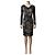 Abito a pois Max Mara Grigio Grigio antracite
