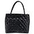 Chanel Medallion Quilted Patent Preto - vista 2