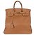 Hermès Hermes Birkin Brown Courchevel mit Gold Hardware 40 Braun