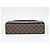 Louis Vuitton Tribeca Carre Damier Ebene Marrone - vista 3