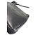 Chanel Vintage Schultertasche aus schwarzem Leder mit CC-Logo - Ansicht 16