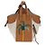 Loewe Ken Price Hammock em couro estampado e canvas Small Bege