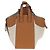 Loewe Ken Price Hammock em couro estampado e canvas Small Bege - vista 2