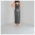 Nanushka Zora Wickelkleid Vegan Leder Schwarz - Ansicht 11