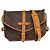 Louis Vuitton Saumur Monogram Canvas 30 Castaño