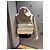 Giacca Moncler in pelle e piumino con cappuccio Bianco Beige - vista 11