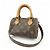 Louis Vuitton Speedy Mini HL Monogram Canvas Marrone - vista 3