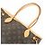 Louis Vuitton Neverfull Monogram Canvas PM Marron - vue 6