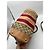 Gucci Boston Bag aus Monogramm-Canvas mit Streifen Braun Rot Beige - Ansicht 15
