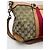 Gucci Boston Bag aus Monogramm-Canvas mit Streifen Braun Rot Beige - Ansicht 5