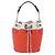 Chanel Cuba Drawstring Bucket Quilted Lambskin Small Roja