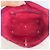 Valentino Borsa Demilune Media con Piume Nero Rosa Rosso Beige Grigio - vista 13