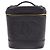 Chanel Vintage Kosmetiktasche aus Lammleder Tall Schwarz