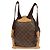 Louis Vuitton Vintage Montsouris Monogram Canvas GM Castaño - vista 2