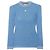 Gucci Rippstrickpullover Blau Metallic