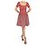 Vestido PRADA a cuadros – Colección Otoño-Invierno 2013 – Talla IT40 / S Negro Blanco Roja