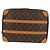 Louis Vuitton Soft Trunk Messenger Monogram Canvas MM Brown
