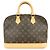 Louis Vuitton Alma Monogram Canvas PM Braun