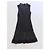 Valentino Schwarzes Strick-Midikleid mit Rüschensaum - Ansicht 4