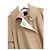 Gabardina Fendi x Karl Lagerfeld Primavera 2006 con Mangas Abullonadas Beige - vista 5