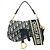 Christian Dior Saddle Oblique Canvas Mini Beige
