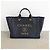 Chanel Deauville Borsa Tote in Pelle Caviar - vista 3