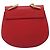 Chloé Chloe Drew Chain Schultertasche aus Leder Rot Goldfarben Auth bs37070A - Ansicht 2