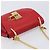Chloé Chloe Drew Chain Schultertasche aus Leder Rot Goldfarben Auth bs37070A - Ansicht 6