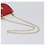 Chloé Chloe Drew Chain Schultertasche aus Leder Rot Goldfarben Auth bs37070A - Ansicht 7