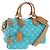 Borsa LOUIS VUITTON Speedy P9 Bandouliere 25 Turquoise Blue M11561 Auth BA15809SM Turchese Monogramma