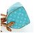 Borsa LOUIS VUITTON Speedy P9 Bandouliere 25 Turquoise Blue M11561 Auth BA15809SM Turchese Monogramma - vista 3