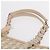 Borsa Tote a catena Christian Dior Trotter Canvas PVC Avorio Argento Auth 206261A Crudo - vista 17