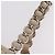 Borsa Tote a catena Christian Dior Trotter Canvas PVC Avorio Argento Auth 206261A Crudo - vista 18