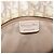 Borsa Tote a catena Christian Dior Trotter Canvas PVC Avorio Argento Auth 206261A Crudo - vista 26