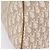 Borsa Tote a catena Christian Dior Trotter Canvas PVC Avorio Argento Auth 206261A Crudo - vista 6