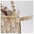 Borsa Tote a catena Christian Dior Trotter Canvas PVC Avorio Argento Auth 206261A Crudo - vista 7