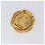 Boucles d'oreilles CHANEL Métal Doré Blanc CC Auth bs37086 - vue 7