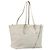 Bolso Tote Miu Miu Cuero 2way White Gold Auth 206037A Blanco Dorado