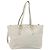 Bolso Tote Miu Miu Cuero 2way White Gold Auth 206037A Blanco Dorado - vista 13