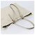 Bolso Tote Miu Miu Cuero 2way White Gold Auth 206037A Blanco Dorado - vista 14