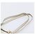 Bolso Tote Miu Miu Cuero 2way White Gold Auth 206037A Blanco Dorado - vista 15