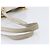 Bolso Tote Miu Miu Cuero 2way White Gold Auth 206037A Blanco Dorado - vista 7