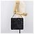 CHANEL COCO Mark Chain Handtasche aus Lackleder Schwarz Silber CC Auth bs37188 - Ansicht 28