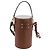 Borsa a mano Miu Miu in pelle 2way marrone tono oro Auth bs37103M - vista 2