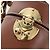 Borsa a mano Miu Miu in pelle 2way marrone tono oro Auth bs37103M - vista 24