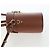 Borsa a mano Miu Miu in pelle 2way marrone tono oro Auth bs37103M - vista 3